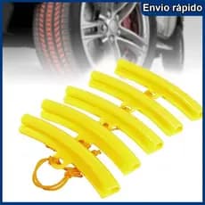 Conjunto de 5 peças protetor de roda máquina de montagem de desmontagem de pneu de carro protetor de roda máquina de mon