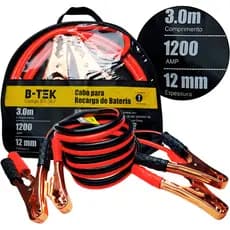 Cabo Chupeta Carregador Bateria 1200amp Carro Caminhao Moto 3m