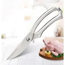 Tesoura Multifuncional Para Corte Alimentos Legumes Peixes Frangos Verdura Aço Inoxidável Utensílios BM-A610