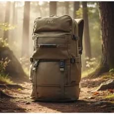 Mochila Camping Expansiva 80 L Reforçada KVN2205 Lona