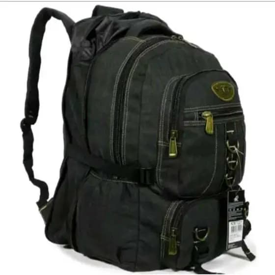 Mochila De Lona Expansiva Kvn Reforçada 60 Litrros kv7001