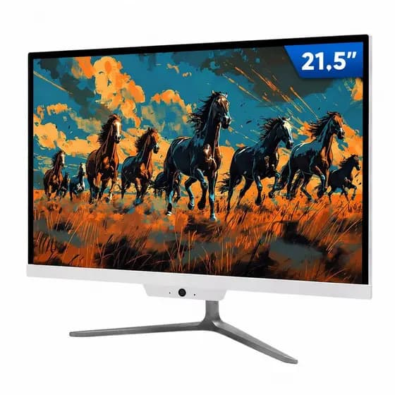Computador All In One Monitor 21,5" Intel i7 SSD 256GB NVMe 8GB RAM Win 11