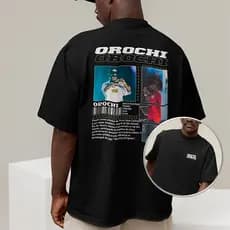 Camiseta Orochi Camisa Básica Unissex Biografia Cantor Rap Artista Exclusiva Algodão 30.1 Qualidade Premium