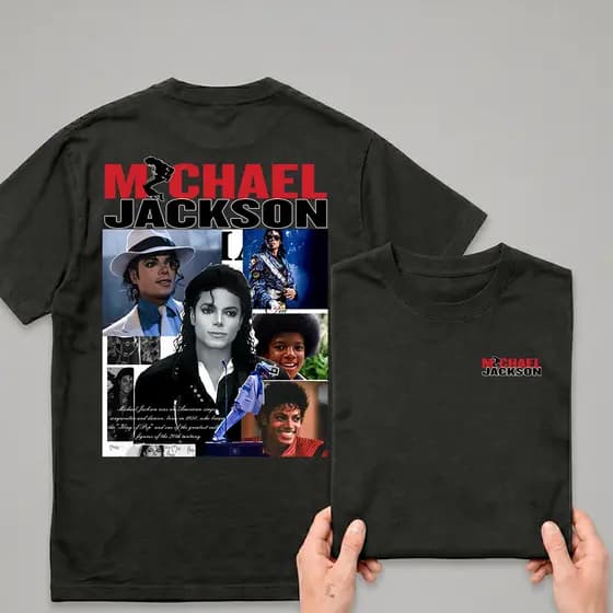 Camiseta Michael Jackson Cantor StreetWear Camisa Exclusiva Homenagem Algodão 30.1 Qualidade Premium