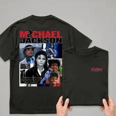 Camiseta Michael Jackson Cantor StreetWear Camisa Exclusiva Homenagem Algodão 30.1 Qualidade Premium
