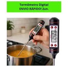 Termômetro Comida Digital Eletrônico /Culinária/Cozinha/Alimento/Medidor Temperatura/Carne