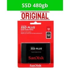 SSD 480GB/240GB/1TB Sandisk Plus ORIGINAL Case Hd Externo Exbom 3.0 SATA Notebook Pc e Jogos