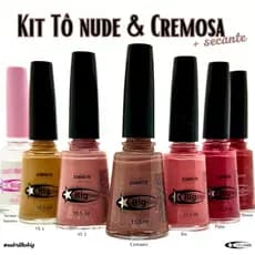 Kit To Nude e Cremosa Big Universo + Secante Quantico 15,5ml