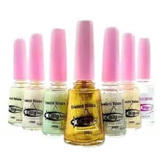 Kit 6 Esmaltes Triada + Secante Quantico Disiloxane Big Universo