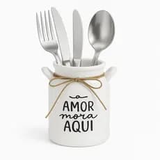 Leiteira Fios De Rami Vaso Para Flores Decorativas Cozinha Porta Talheres