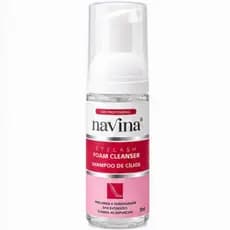 Shampoo Para Limpeza e Higienização Cílios Navina 50ml Uso Profissional