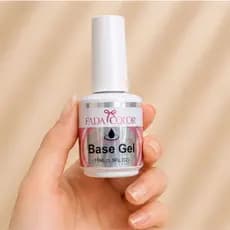 Base Gel Selante Incolor Fada Color 15ml para Fortalecimento das Unhas