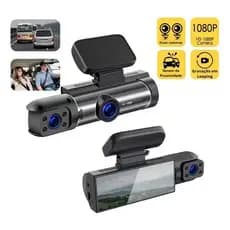 Camera de Video Veicular Carro Dashcam Grava Automotiva