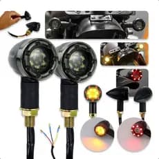 Pisca de Led Bullet Choppers Bobber Bicolor Tallion