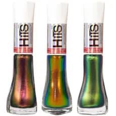 Kit 3 Esmaltes Multichrome Hits - Efeito Cromado, Brilho Intenso e Cores Exclusivas