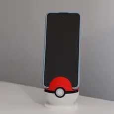 Suporte Celular Pokébola, Suporte para Celular, Suporte para Celular Pokémon, Pokébola