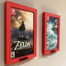 Case para Jogos Nintendo Switch,  Display para Nintendo – Transforme seu jogo em um quadro
