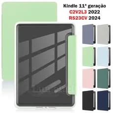 Capa de acrílico Kindle para Kindle de 11ª geração (C2V2L3  2022) / (RS23CV 2024) 6 polegadas