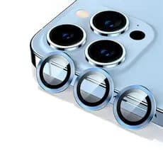 Lua cheia Peliculas Da Câmera iPhone Protetor De Lente Anel de Vidro Temperado