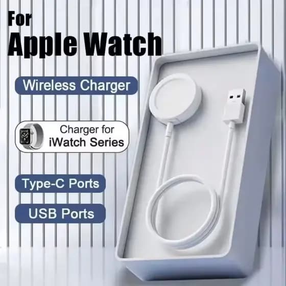 Carregador original Type-C  sem fio magnético Para Apple watch USB