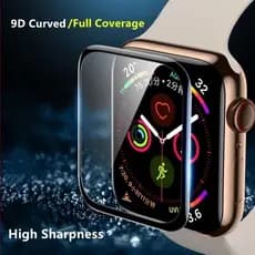 Película De Gel 3D-/9D Relógio Apple Watch 38mm 40mm 41mm 42mm 44mm 45MM 49mm F8 F9 X6 X7 IWO