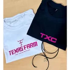 kit 2 Camiseta + Colar Gravatinha Moda Country Texas Country Camisetas Femininas Boiadeira