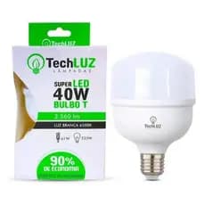Lâmpada de Led Econômica 40W Bulbo 6500k Branco Frio E27 Bivolt
