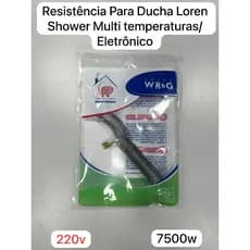 Resistência Ducha Lorenzetti Loren Shower Ultra 4T 127V 5500W, ou  220V 6800W, 7500W WR&G MultiTemperaturas