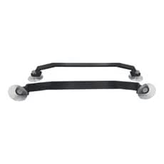 PAR SUPORTE VENTOSA 43MM PRETA