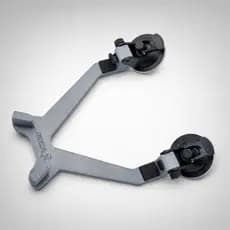 SUPORTE VENTOSA PAINEL STARLINK MINI SLIM CINZA