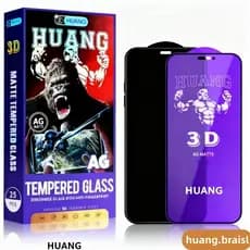 1/3/5 PCS Pelicula de Vidro AG Premium Fosca para iPhone - Toda Linha, Clareza HD, Proteção Robusta