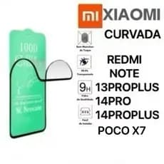 Película Curvada De Cerâmica 3D 9D Para Xiaomi Redmi Note 13 PRO PLUS/14 PRO/14 PRO PLUS/POCO X7 /