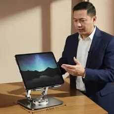 SUPORTE DE TABLET - Suporte de Mesa 360° BMG-58