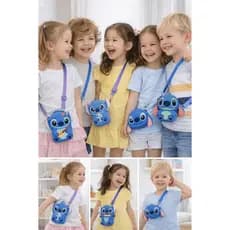 Cabeça ou Corpo Bolsa Infantil Transversal Ajustável Silicone - (Modelos Sortidos)