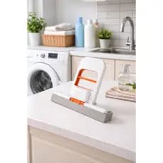 Mini Mop Absorvente Portátil para Pia e Bancada – Rodo Esponja de Limpeza Rápida com Auto-Torção