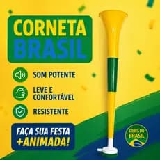 CORNETA BRASIL - FLASH SHOP