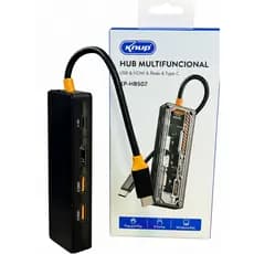 Hub Usb-c Com Rj45 Hdmi 4k Type-c Noteebook Pc