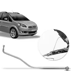 Vareta Haste Sustentação Capô Fiat Idea 2006 - 2010