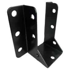 6 Peças Suporte De Viga Parede Madeiramento Pergolado 5 X 10