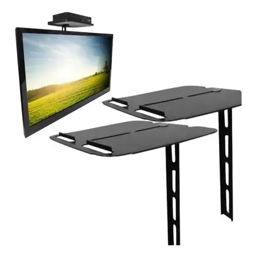 Kit 2 Suportes Multifuncional Receptor Conversor Tv Digital