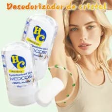 Desodorante Natural Sal De Cristal De Pedra 60g para melhorar o odorcorporal Desodorizante  Antitranspirantes