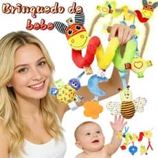 Brinquedo Mobile Carrinho Berço Bebê 0-36 meses Pendente Pelúcia com Suspensão girafa Brinquedo Chocalho Infantil