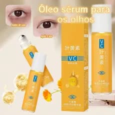 Óleo essencial para os olhos (contém luteína)| Antienvelhecimento, Remove olheiras, firma na pele dos olhos