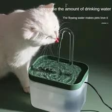 MIW Bebedouro Automático Elevado 1.5L com Filtro, Para Gato e Cachorro