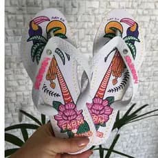 Chinelo Feminino Adulto Infantil 34 ao 40 Super Macio e Confortável Estampa Durável Promoção