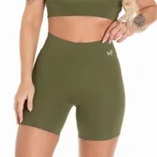 Shorts Fitness para Exercícios Físicos - Tecido Poliamida - Zero transparência