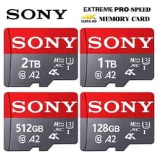 Sony Cartão Micro SD Extremo SDXC De Memória UHS-I A2 U3 4K Vídeo De Alta Velocidade Para Câmera GoPro DJI Nintendo Swit