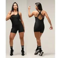 Macacão Academia Macaquinho Fitness Feminino