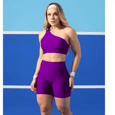 Kit 2 Peças Short e Top Academia FItness