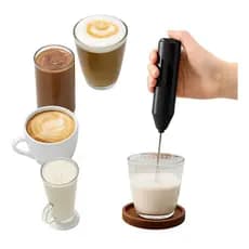 Mini Mixer Elétrico Portátil 6W | Ideal para Café com Espuma, Cappuccino, Leite, Matcha